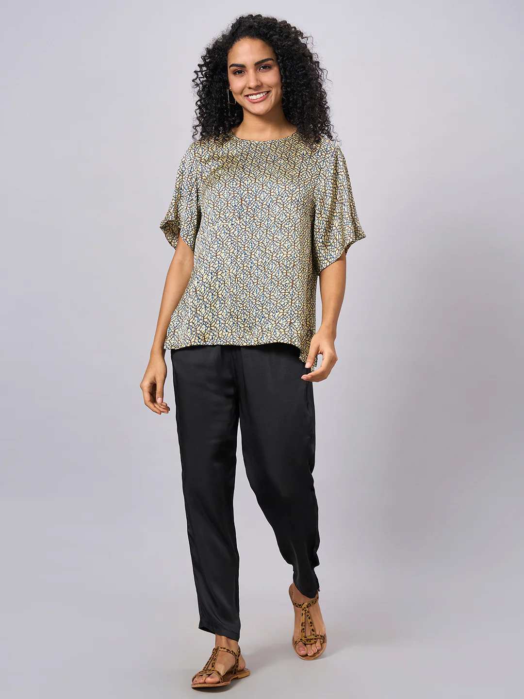 Women's Multi Modal Viscose Regular Fit Blouse - Image 5