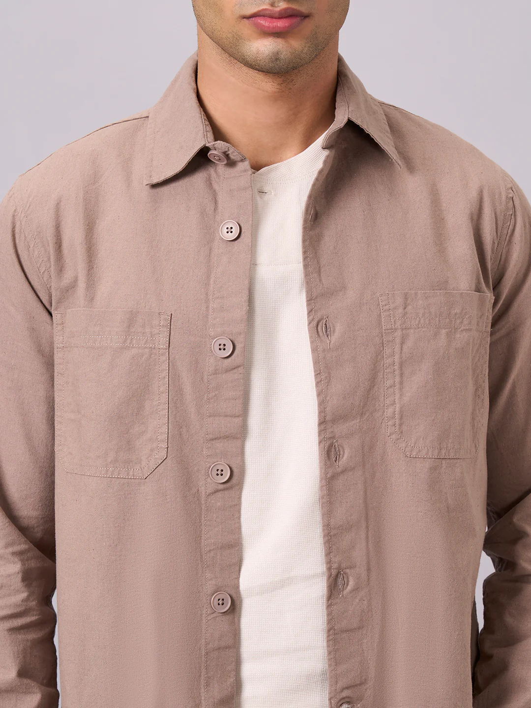 Men's Avenue Cotton Linen Regular Fit Jacket - Image 6