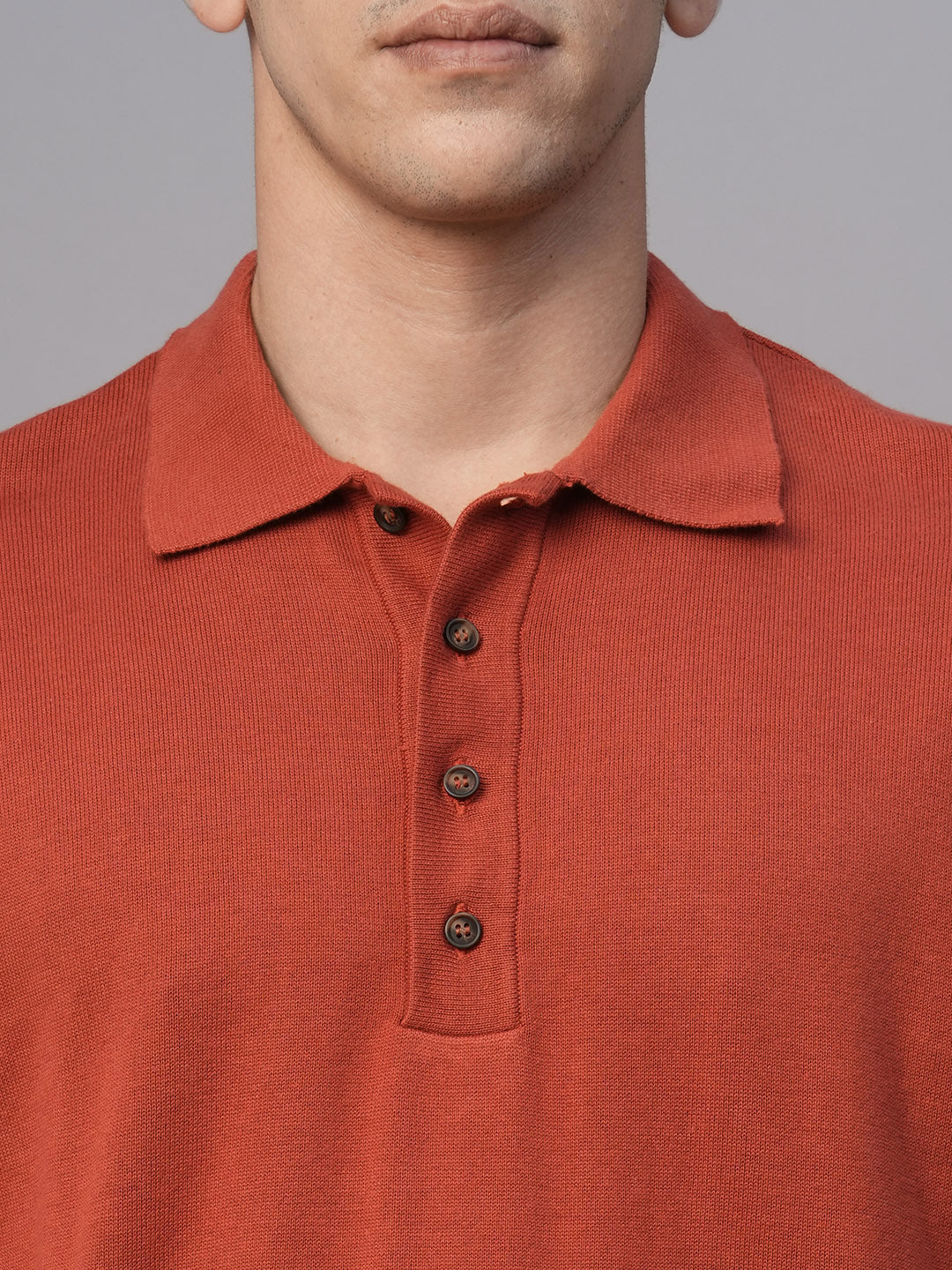 Men's Red 100% Cotton Regular Fit Tshirt - Image 7